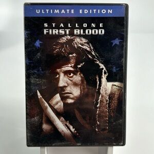 First Blood. Ultimate Edition. The First Rambo Movie. Sylvester Stallone. 1982